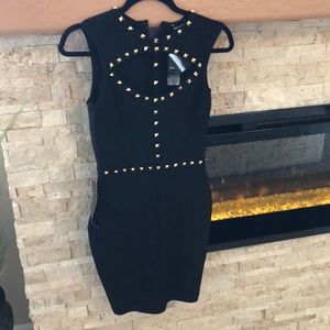 BRAND NEW studded Bebe LBD